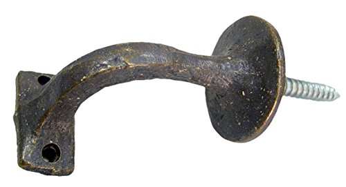 Imex der Fuchs 76672 Handlauf Halterung Messing Landhausstil (75 mm)