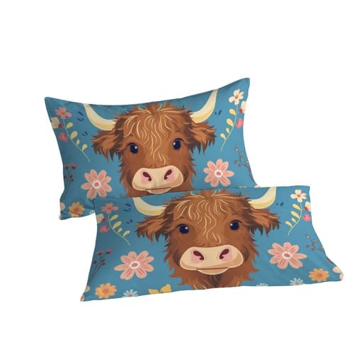 Housse de couette bétail mignons pour une chambre à coucher douce et cocooning