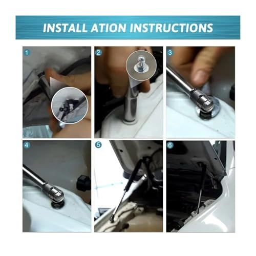 Vérin de capot pour Mazda BT50 2012-2018 amortisseur de levage avant