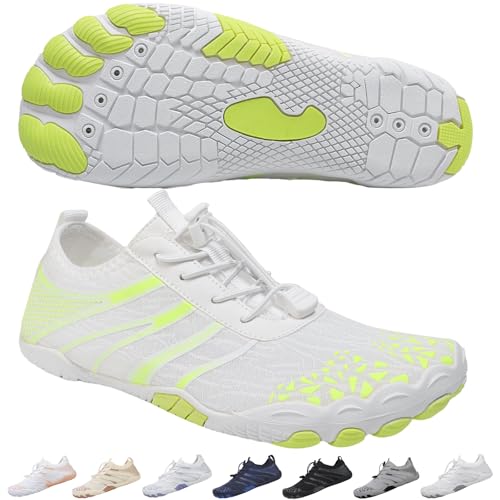 Image of SIOSNETA Hike Barefoot Shoes for Women Men, Breathable Non-Slip Athletic Footwear, Wide Toe Water Shoes for Hiking, Non-Slip Neuropathy Shoes for Women Men, Grounded Comfort wear