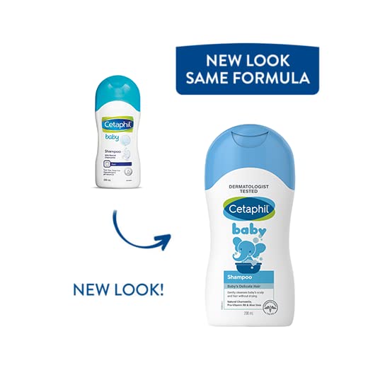 Image of Cetaphil Baby Daily Lotion, 400ml, Baby Shampoo and Wash, 230 ml, Shampoo-200 ml, and Massage Oil-200 ml (Pack of 4) - Combo