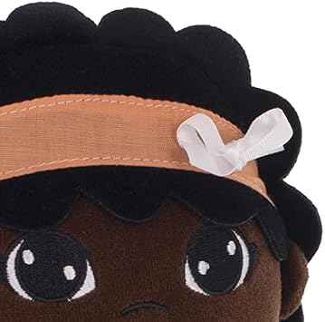 Miniland Washable Diversity Fastening Doll: African Girl. Develop Manual Skills and Personal Autonomy. Great for SEL. Children Will Learn How to Dress and Undress. from 2 to 6 Years.