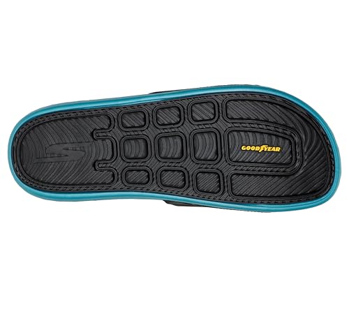 Image of Skechers Mens HYPER SLIDE - DERIVER Sports Slippers