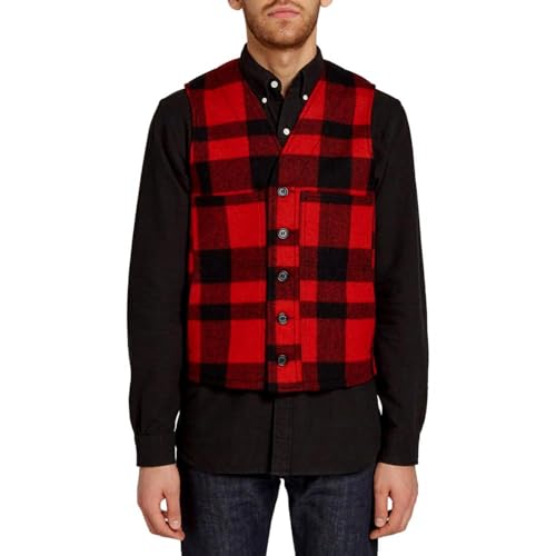 Image of Wool Mackinaw Vest by Filson