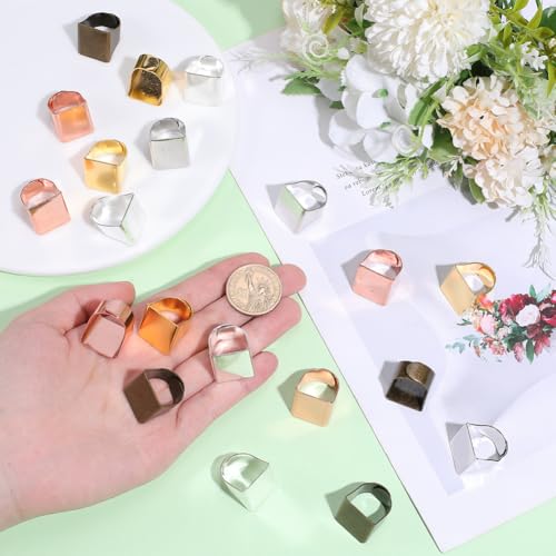 Bases para anillos con cabujón rectangular: diseña tus propios accesorios de moda 4