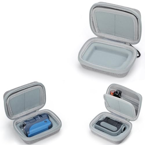 Ninyoon Custodia rigida per microscopio portatile per microscopio tascabile Carson MM-300 MicroBrite Plus/BEBANG/LAKWAR/BNISE - SOLO BORSA