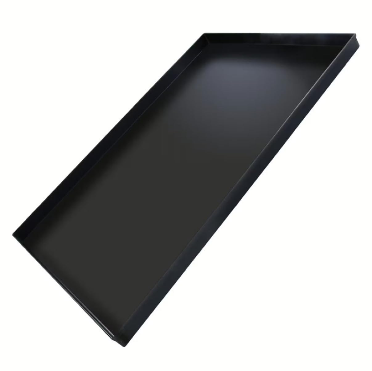 Plaque à Pizza Détroit Chef Pomodoro - Moule Rectangulaire En Aluminium 35,5x25,5cm | Anti-adhésive Et Pré-assaisonnée