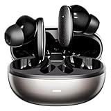 YAWYORE Wireless Earbuds,in Ear Buds with Noise Cancelling Mic, Bluetooth 5.3,IPX5 Waterproof,Immersive Premium Sound Long Distance Connection Headset with Charging Case (Black)