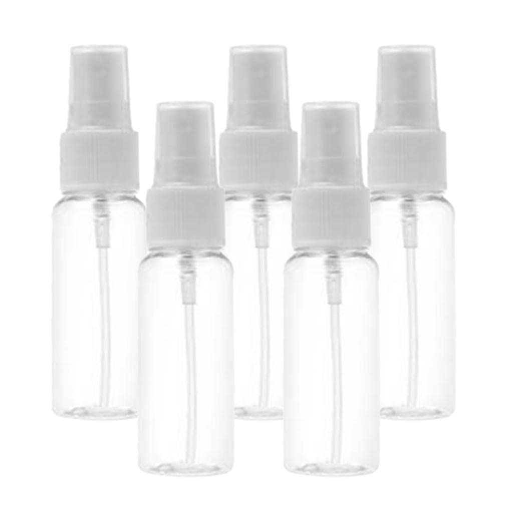 150 flaconi da 30 ml trasparenti spray per trucco vuoti, riutilizzabili, per viaggi