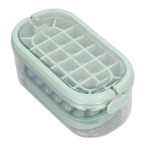 Set de 2 Moldes para Cubitos de Hielo con Tapa y Cuchara miniatura 3