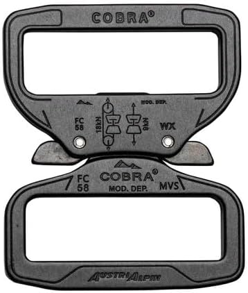 M1-K9 Cobra Buckle AustriAlpin Super Wide Slots 2.25" for duty belts