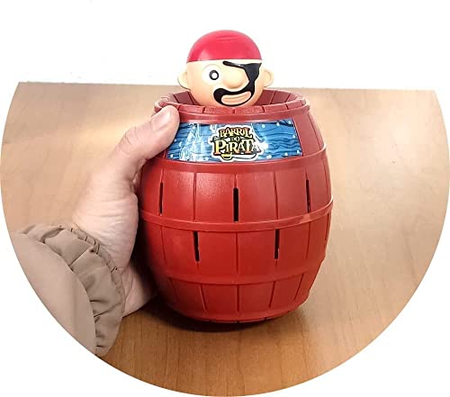 Kit Jogo Pula Pirata Barril + Jogo Pinguim Quebra Gelo - Linha Premium M5 Armarinhos