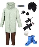 GDXMCCOS Comic Aburame Shino Cosplay Costumes Men's clothing Halloween suit (Large)