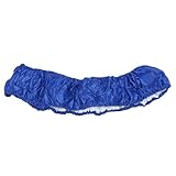 SOPOTUTU トランポリン保護カバー クッション付き 丸型トランポリンアクセサリー 交換用カバー ブルー 直径 落下防止とばね挟み込み防止設計