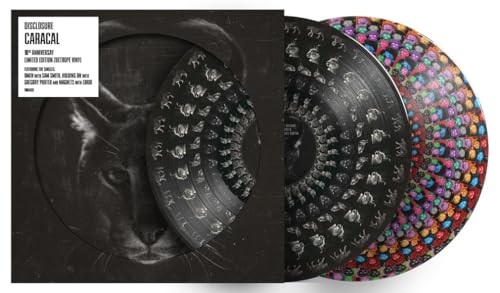 Album Art for Disclosure: Caracal - Limited Pressing Double Record Album - 10th Anniversary Zoetrope Edition - Includes Poster - Vinyl LP by Disclosure