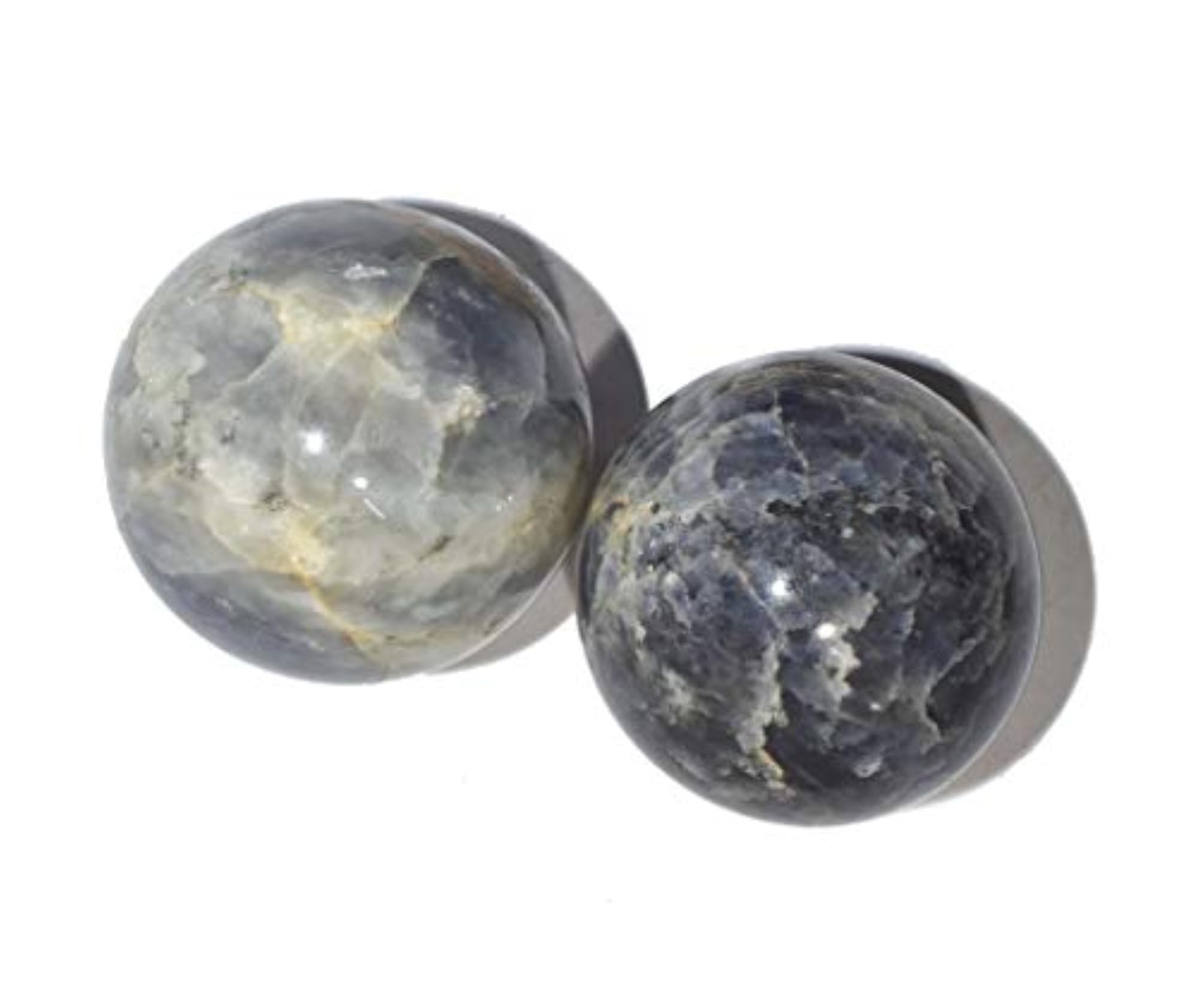 Iolite Chakra Balancing Sphere, Natural Healing Stone