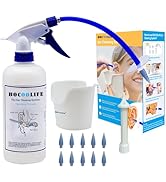 BOCOOLIFE Ear Wax Removal, Ear Wax Cleaner, Ear Cleaning Kit Ear Flush Ear Irrigation Flushing Sy...