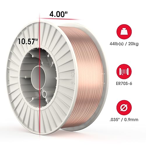 Image of YESWELDER MIG Welding Wire, Carbon Steel MIG Solid Wire ER70S-6