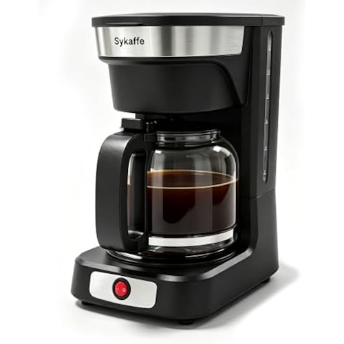 12-Cup Drip Coffee Maker,Auto Keep Warm,Reusable Filter,60Oz Size | Easy-view water tank, pause & pour,Heat-Resistant Coffee Pot, one-touch brewing for home, office, and family gatherings,black