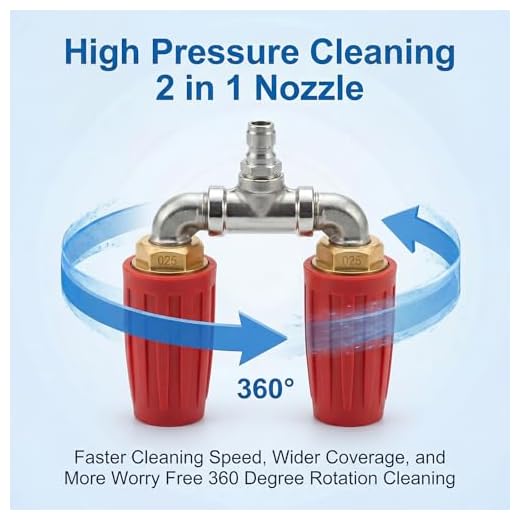 KPAPD Dual Turbo Nozzle Pressure Washer