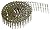 Simpson Swan Secure S11A125RNBP 1-1/4-Inch by 0.120 Ring Shank Wire Weld 15-Degree T-304 Stainless Steel Coil Roofing Nails, 720 per pack