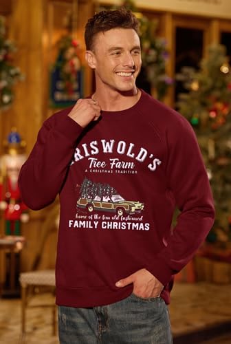 Arvilhill Mens Fleece-Lined Christmas Sweatshirts Raglan Vintage Classic Graphic Pullover (S-3Xl) 3 Arvilhill Mens Fleece-Lined Christmas Sweatshirts Raglan Vintage Classic Graphic Pullover (S-3Xl)