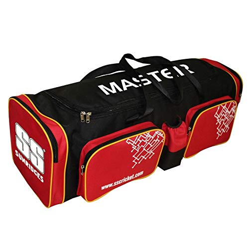 SS SS6010013RED Master Cricket Kitbag, Red