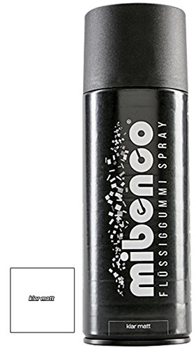 Preisvergleich Produktbild mibenco Flüssiggummi Spray klar matt - 400 ml