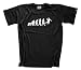 Produktbild Shirtzshop Erwachsene Original Handball Evolution T-Shirt, Schwarz, L