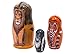 Lion Tiger Kitty Nesting Doll