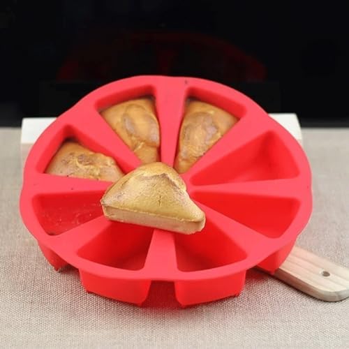 Moule scone en silicone durable à 8 cavités pour la cuisson précise au four - 5