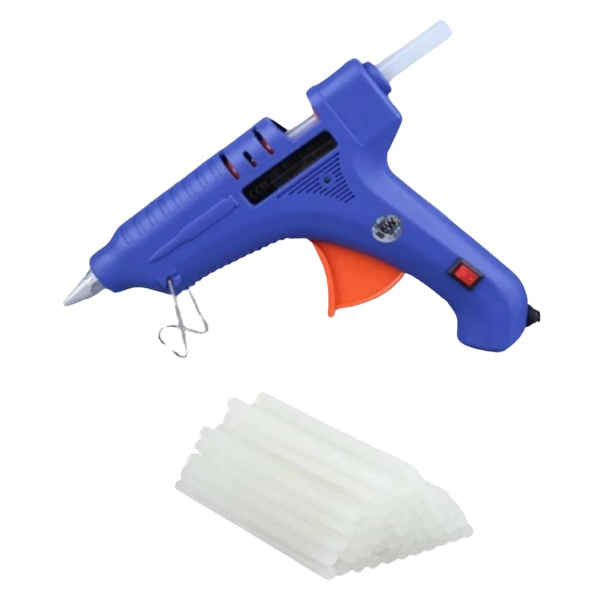 Silikon Tabancası İnce 7mm 20W Winnboss Mavi
