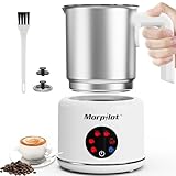 Large Electric Milk Frother and Steamer...