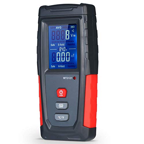 Medidor EMF Recargable USB Detector de Radiación miniatura 1