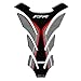 Protection Réservoir 3D Carbon-Look Motorrad Tank Pad Protector Aufkleber Aufkleber Fallabdeckung für Yamaha FJR 1300 FJR1300 A Wie ABS (Color : A)