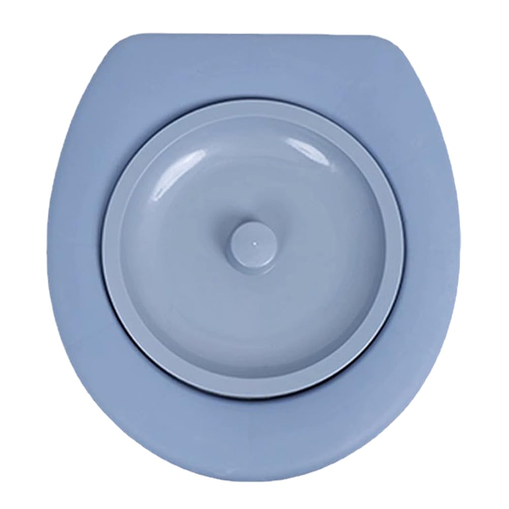 FOMIYES Toilet Seat Bucket with Lid Toilet Mat Potty Seat for Camping Supplies Portable Toilet Simple Pvc Plastic Barrel