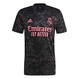 áo polo real madrid 2018 Manga corta adidas Real 3 JSY Camiseta, Hombre, Negro, 3XL