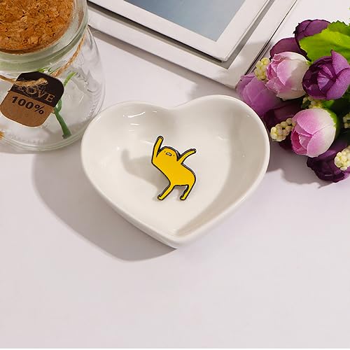 Image of Cute Enamel Pins Cartoon Lapel Pin Brooch Badge for Backpack Jackets Funny Tiger Pins for Gift Anime Enamel Pin for Clothing Hat Decoration