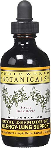 Whole World Botanicals Royal Desmodium Allergy Lung Support -- 4 fl oz by Whole World Botanicals