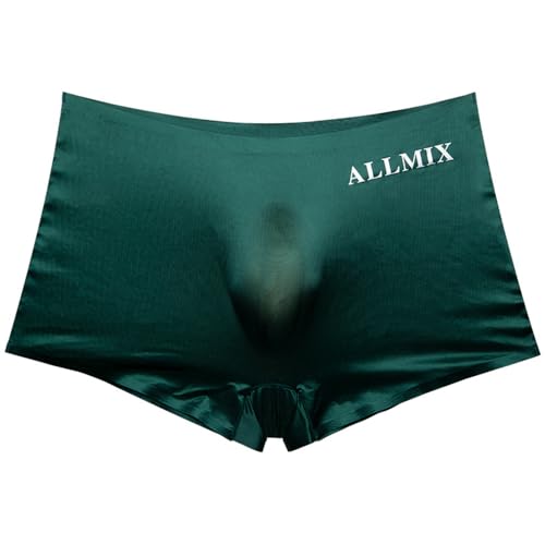 Men's Underwear Boxer Briefs Soft and Breathable Ice Silk Men's Panties Sexy Underwear Boxer Shorts for Men 1 Pcs