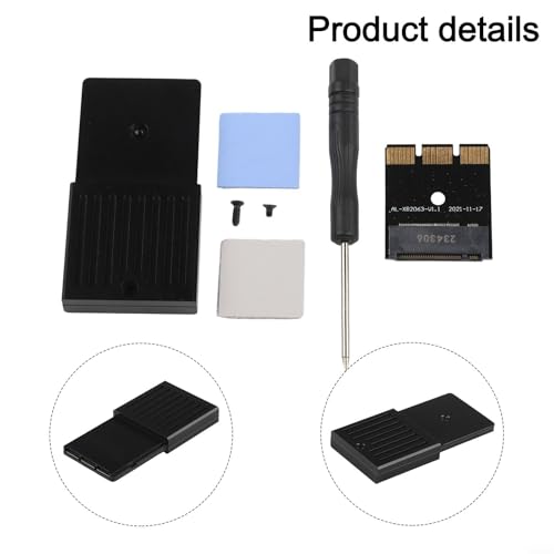 Caja externa para disco SSD NVMe M.2 Xbox Series X/S miniatura 3