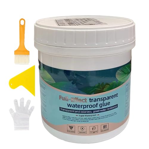 Sellador impermeable transparente - Adhesivo de revestimiento impermeable de poliuretano | Junta de revestimiento adhesivo agente impermeable | Accesorios de reparación de fugas multiusos superfuertes