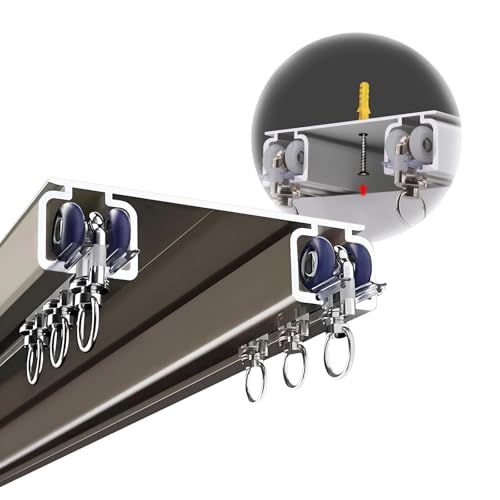 Tringle double plafond métal 17m dimensions personnalisables