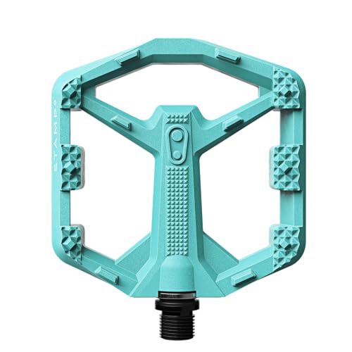 Crankbrothers Stamp 0 MTB Pedale, Türkis, Größe S – Ansicht 1