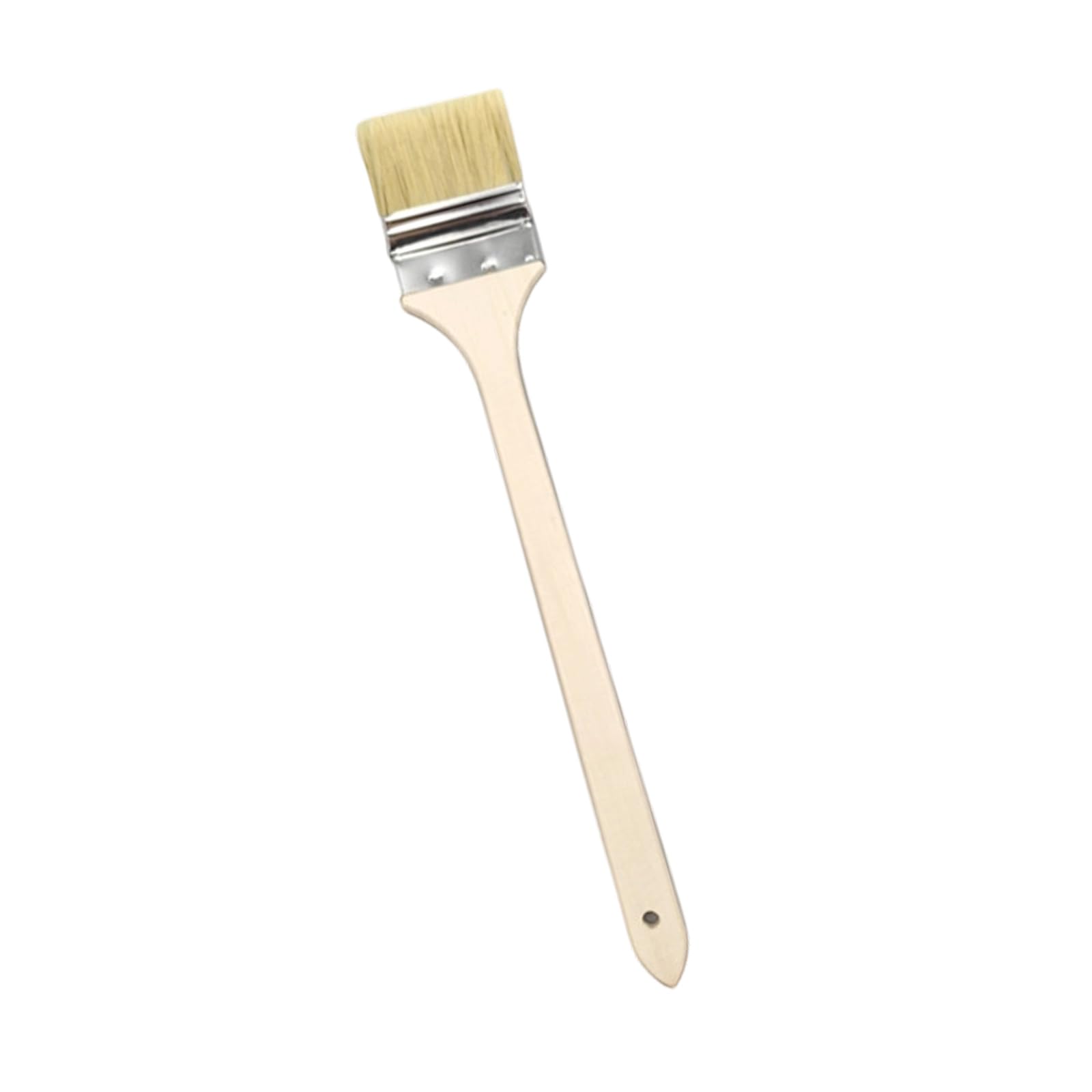 Tsophreniq Extended Reach Cleaning Curved Head Brush With Wooden Handle Bendable Clean Tool For High And Tight Space Extension