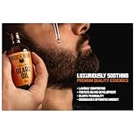 Beard Oil For Men, Beard Growth Oil, Beard Care, Best Beard Oil, All Natural, Sandalwood & Citrus Scent, Mens Gifts (2 Pack Of 2 oz) - Image 5