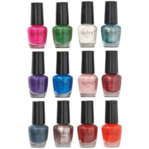 Technic 12 Piece Mini Nail Varnish Set Cover