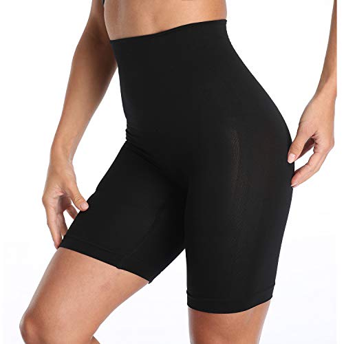 Vhccirt - Short de contrôle du Ventre - Taille Haute - Culotte - pour Femme Noir 3XL