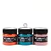 Prima Marketing Inc. 966041 Finnabair Art Extravagance - Texture Fantasy Patina Paste - Anemone and Coral, Fire Orange/Blue Green/Taupe Rose