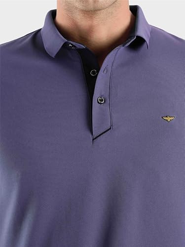 Image of STELLERS Men's Full Sleeve Polo T-Shirt | Feather Touch Feel | Odour Resistant | Wrinkle Free | Quick Dry | Stretchable | Lightweight | Anti-Static | UV Resistance | Anti-Microbial